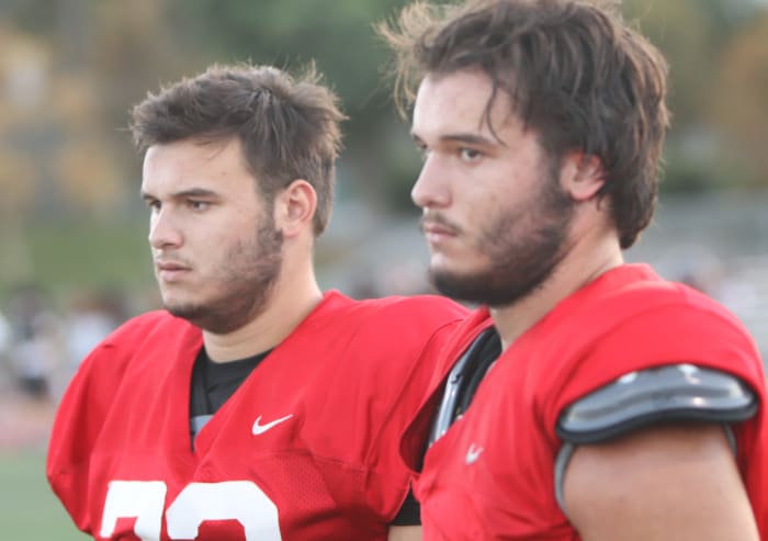 Brent and Wade Helton up close.